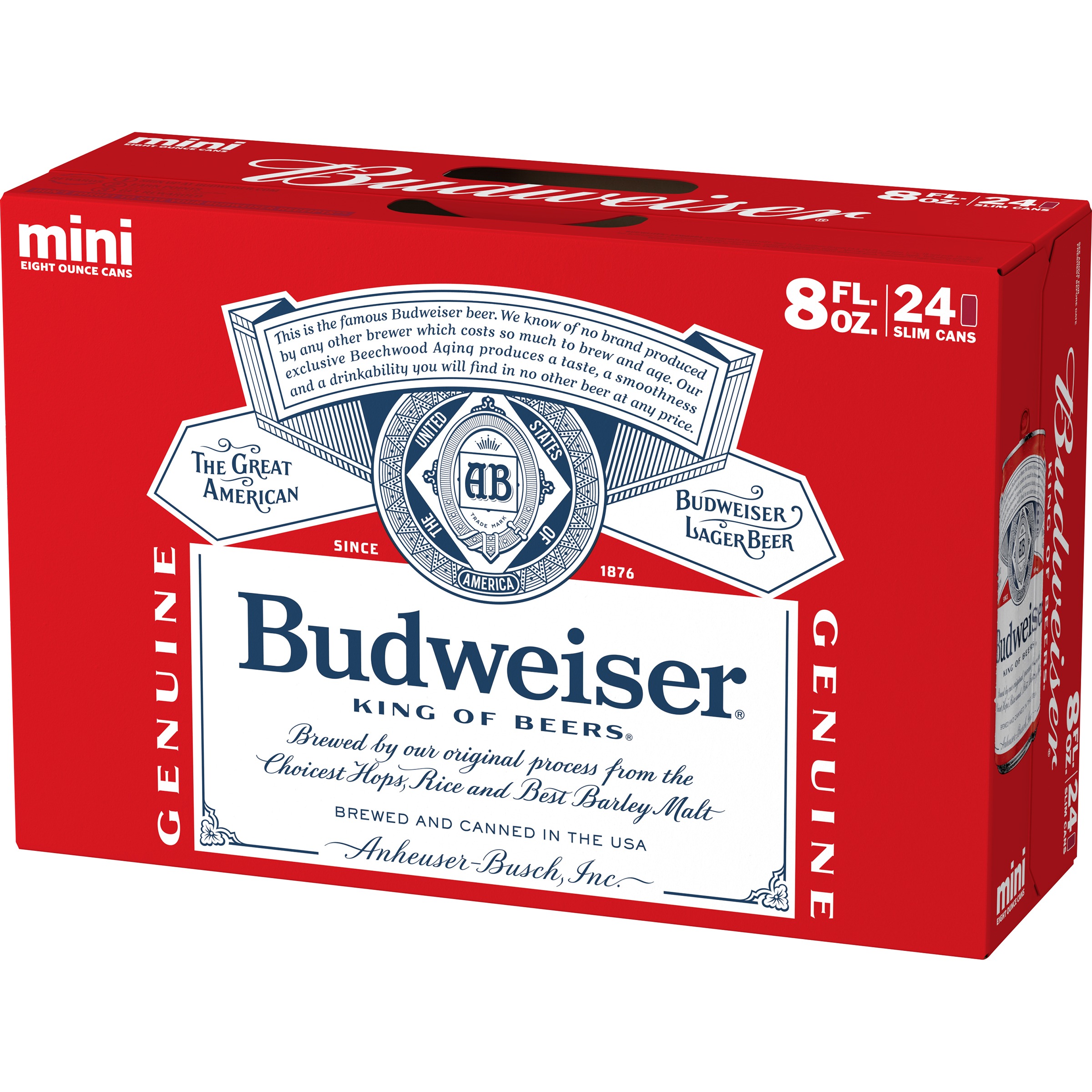 images/beer/DOMESTIC, IMPORTED BEER, OTHERS BEERS/Budweiser 24pk Cans.jpg